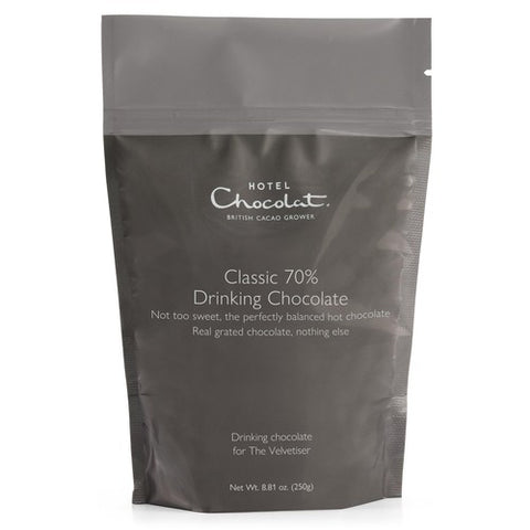 Hotel Chocolat Classic 70% Drinking Chocolate 250g (Pack of 2)
