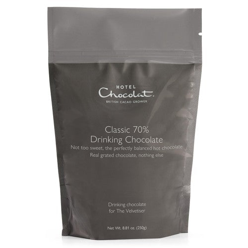 Hotel Chocolat Classic 70% Drinking Chocolate 250g (Pack of 2)