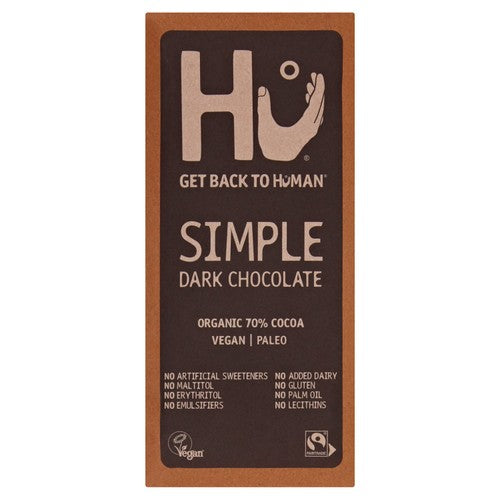 Hu Simple Dark Chocolate 60g (Pack of 6)