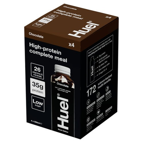 Huel BE RTD Chocolate Multipack 4 x 500ml (Pack of 2)