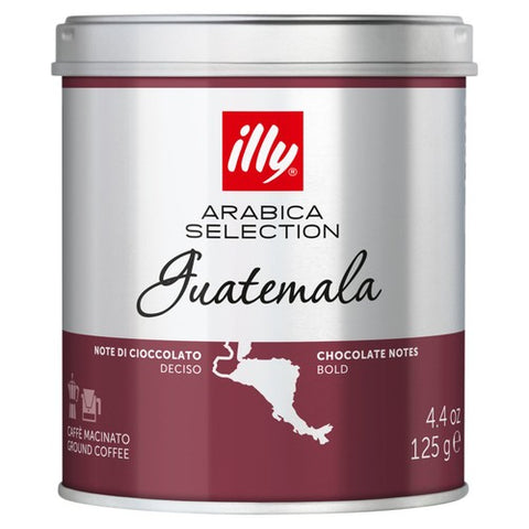 illy Ground Arabica Selection Guatemala 125g (Pack of 2)