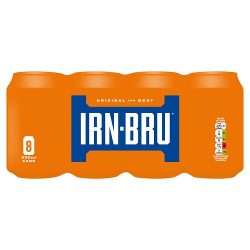 IRN-BRU 8 x 330ml (Pack of 2)