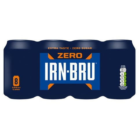 IRN-BRU Xtra 8 x 330ml (Pack of 2)