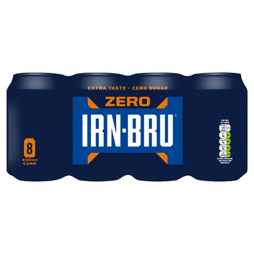 IRN-BRU Xtra 8 x 330ml (Pack of 2)