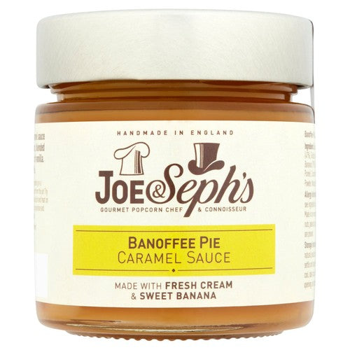 Joe & Seph's Banoffee Pie Caramel Sauce 230g (Pack of 2)