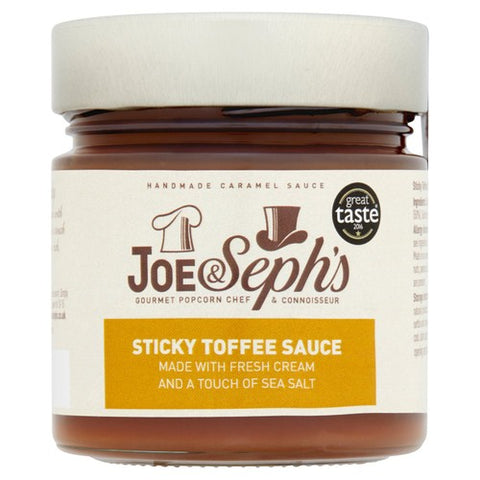 Joe & Seph's Sticky Toffee Sauce 230g (Pack of 2)