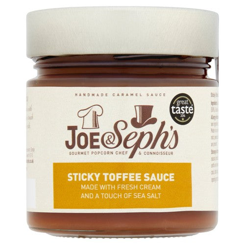 Joe & Seph's Sticky Toffee Sauce 230g (Pack of 2)