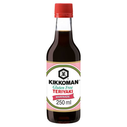 Kikkoman Gluten Free Teriyaki Marinade 250ml (Pack of 2)