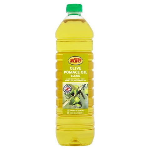 KTC Blended Pomace Olive Oil 1L (Pack of 2)