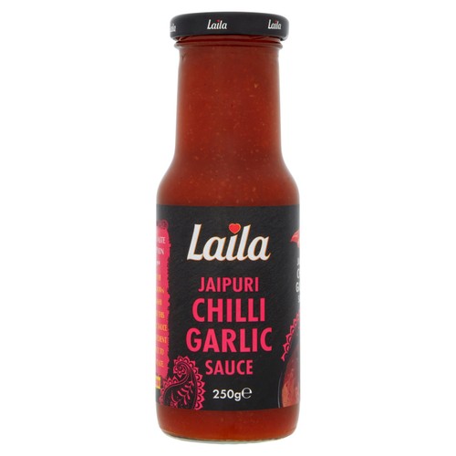Laila Jaipuri chilli Garlic Sauce 250g (Pack of 2)