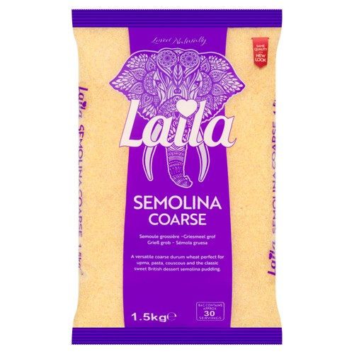 Laila Semolina Course 1.5kg (Pack of 2)