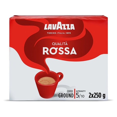 Lavazza Qualita Rossa Ground Coffee 2 x 250g (Pack of 2)