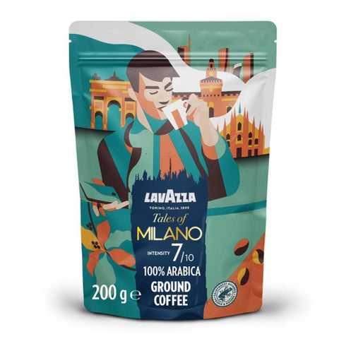 Lavazza Tales of Italy Milano Ground 200g (Pack of 2)