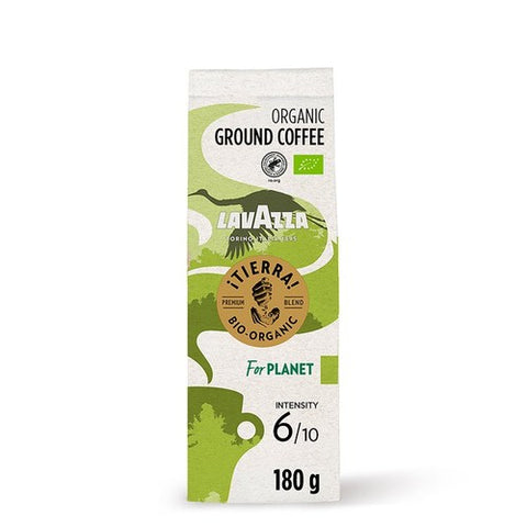 Lavazza Tierra Organic Ground Coffee 180g (Pack of 2)
