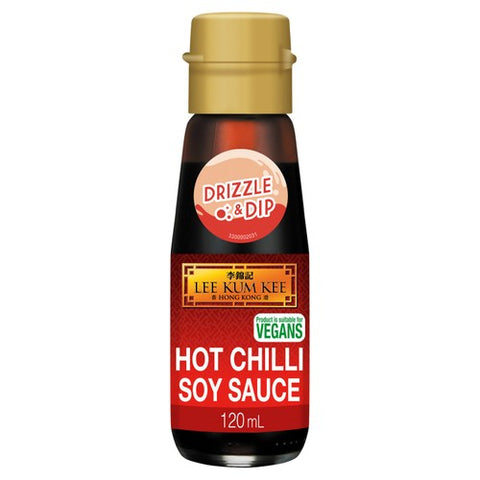 Lee Kum Kee Hot Chilli Soy Sauce 120ml (Pack of 2)