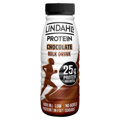 Lindahls Protein Chocolate Flavoured Milk Drink 250ml (Pack of 2)