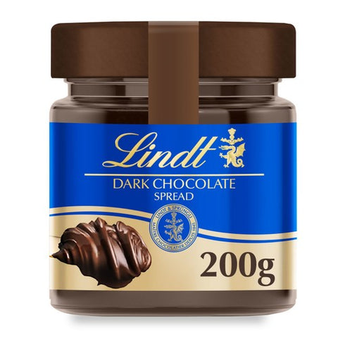 Lindt Dark Chocolate Spread 200g (Pack of 2)