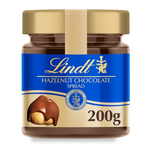 Lindt Hazelnut Chocolate Spread 200g (Pack of 6)
