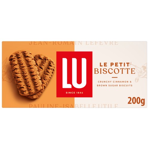 LU Petit Biscotte Cinnamon & Brown Sugar Biscuits 200g (Pack of 2)