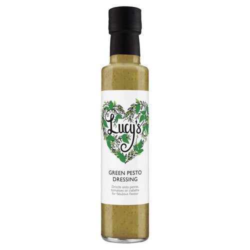Lucy's Dressings Green Pesto Dressing 250ml (Pack of 2)