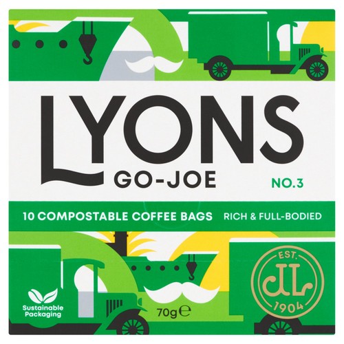 Lyons Go-Joe Coffee Bags 10's (Pack of 2)