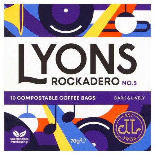 Lyons Rockadero Coffee Bags 10's (Pack of 2)