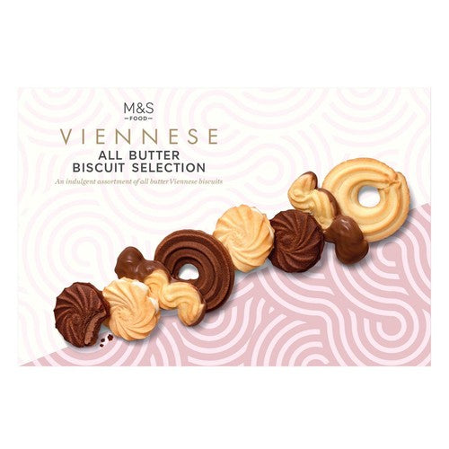 M&S All Butter Viennese Biscuit Selection 450g (Pack of 2)