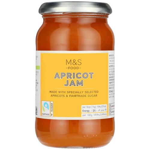 M&S Apricot Jam 454g (Pack of 2)