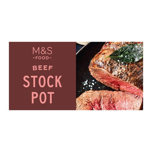 M&S Beef Stock Pot 4 x 24g (Pack of 2)