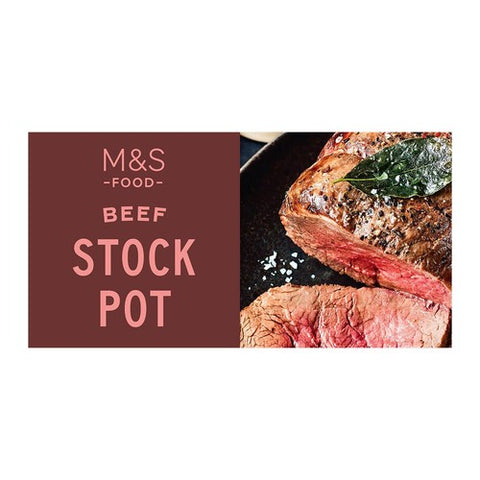 M&S Beef Stock Pot 4 x 24g (Pack of 2)