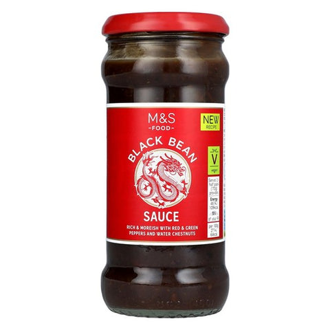 M&S Black Bean Sauce 340g (Pack of 2)
