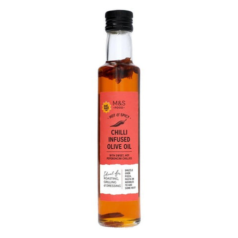 M&S Chilli Infused Olive Oil 250ml (Pack of 2)