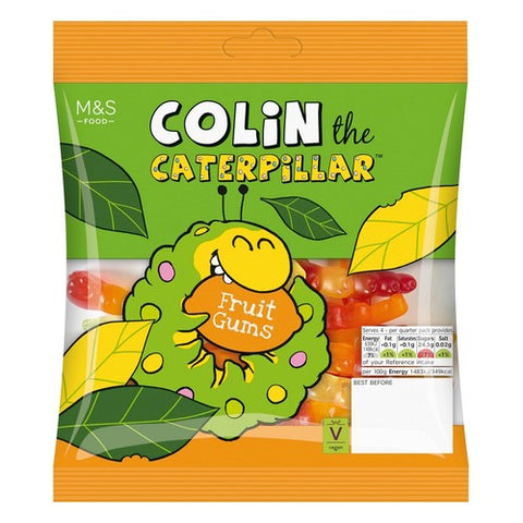 M&S Colin The Caterpillar Fruit Gums 170g (Pack of 6)