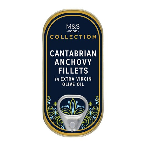 M&S Collection Cantabrian Anchovy Fillets 30g (Pack of 3)