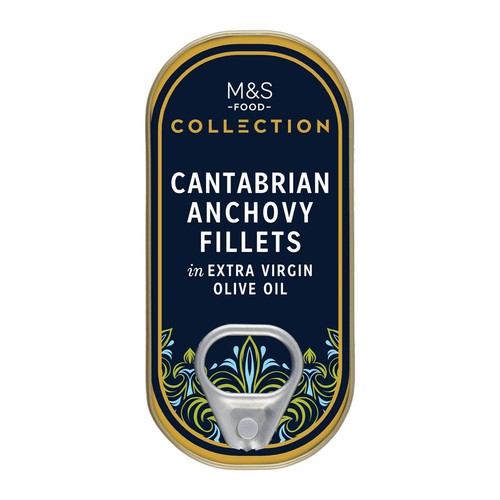 M&S Collection Cantabrian Anchovy Fillets 30g (Pack of 3)