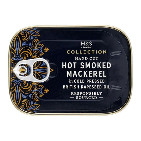 M&S Collection Hot Smoked Mackerel 110g (Pack of 3)