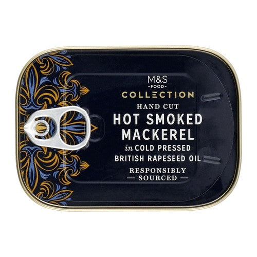 M&S Collection Hot Smoked Mackerel 110g (Pack of 3)