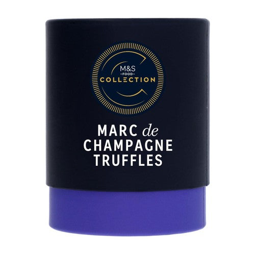 M&S Collection Marc De Champagne Truffles 125g (Pack of 6)