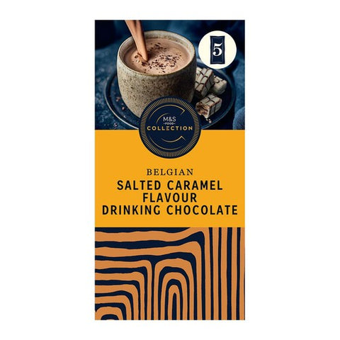 M&S Collection Salted Caramel Flavour Drinking Chocolate 175g (Pack of 2)