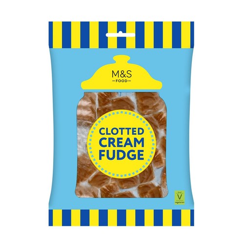 M&S Cornish Clotted Cream Fudge 135g (Pack of 6)