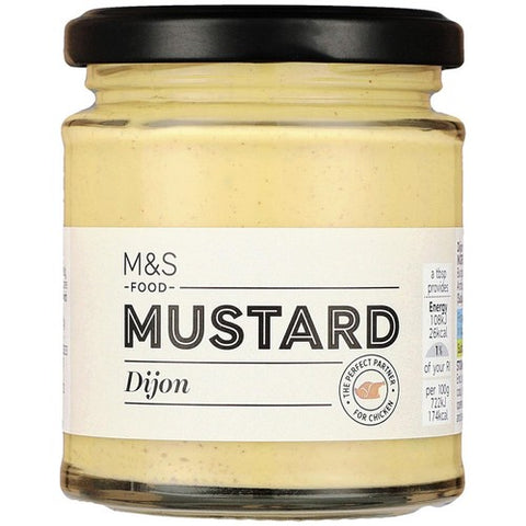 M&S Dijon Mustard 185g (Pack of 2)