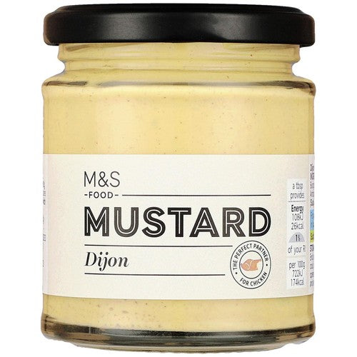 M&S Dijon Mustard 185g (Pack of 2)