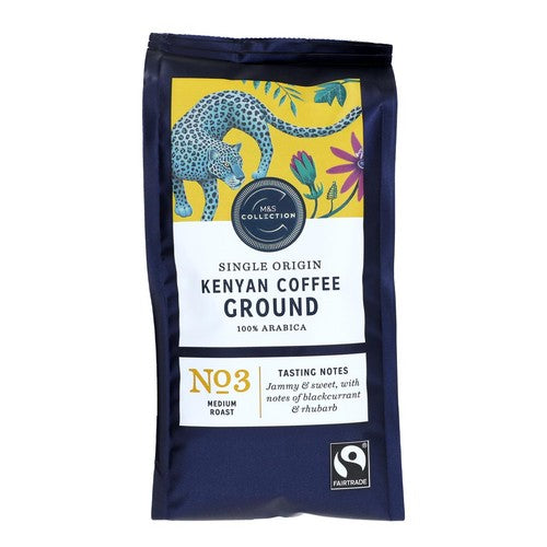 M&S Fairtrade Kenyan Ground Coffee 227g (Pack of 2)