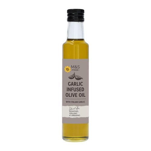 M&S Garlic Infused Olive Oil 250ml (Pack of 2)