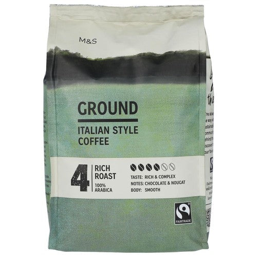 M&S Italian Style Ground Coffee 454g (Pack of 2)