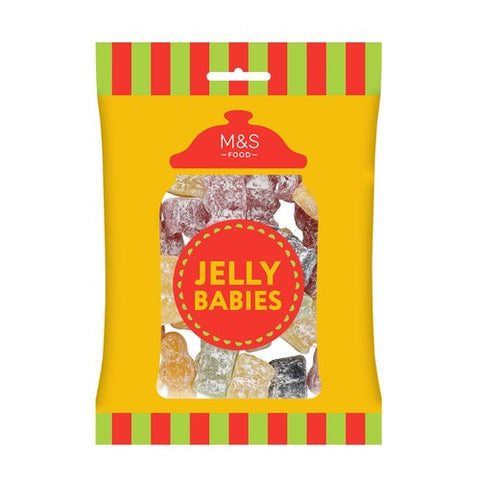 M&S Jelly Babies 225g (Pack of 6)