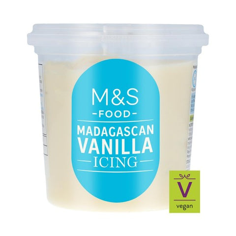 M&S Madagascan Vanilla Icing 400g (Pack of 2)