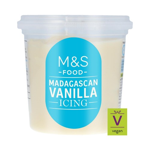 M&S Madagascan Vanilla Icing 400g (Pack of 2)