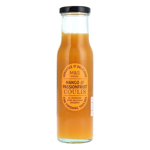M&S Mango & Passion Fruit Coulis 260g (Pack of 2)