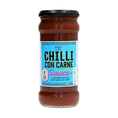 M&S Mild Chilli Con Carne Sauce 340g (Pack of 2)